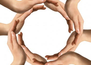 Hands Making a Circle