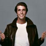 What did the Fonz cover up?