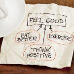 Feel Good Eat Better Exercise Think Positive - Image