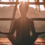 Woman Practising Relaxation Technique