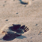 Footprint In Sand